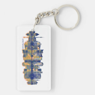 Dortmund Skyline Keychain