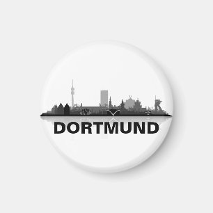 Dortmund Skyline Réfrigérateur Aimant