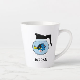 Dory   A Fish Out of Water Latte Mug