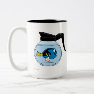 Dory   A Fish Out of Water Two-Tone Coffee Mug