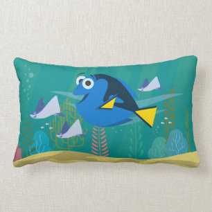 Dory   A Journey Beneath the Sea Lumbar Pillow