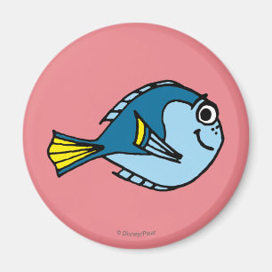 Dory Cartoon Magnet