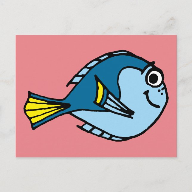 Dory Cartoon Postcard (Front)