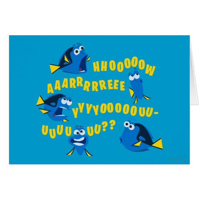 Dory | Comment Es-Tu ? (Devant horizontal)