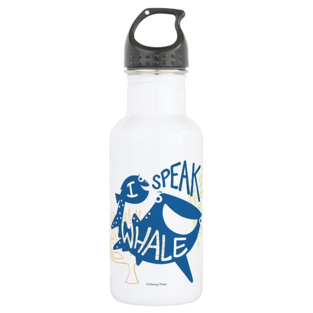 Dory & Destiny | I Speak Whale 532 Ml Water Bottle (Front)