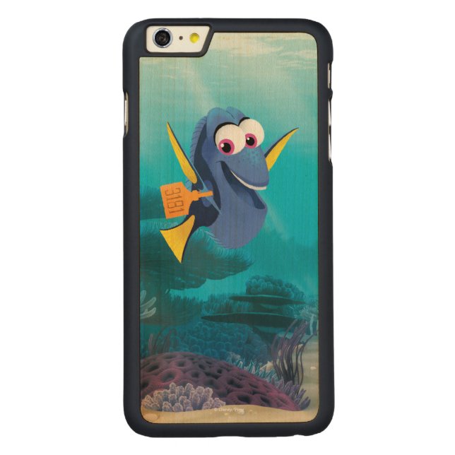 Dory | Finding Who Carved Wood iPhone Case (Back)