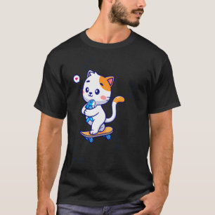 Dory funny cat dory swimming  T-Shirt