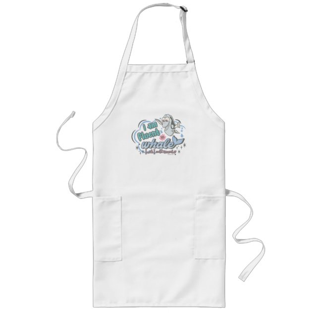 Dory | I am Fluent in Whale Comic Long Apron (Front)