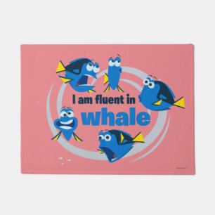 Dory   I am Fluent in Whale Doormat