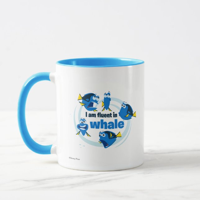 Dory | I am Fluent in Whale Mug (Left)