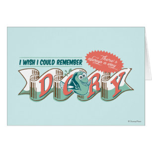 Dory I Wish I Could Remember