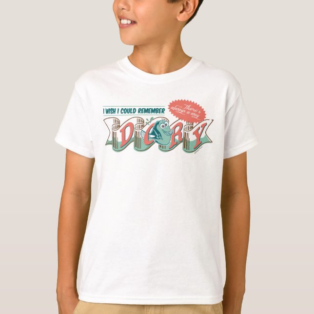 Dory | I Wish I Could Remember T-Shirt (Front)