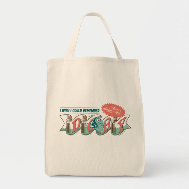 Dory | I Wish I Could Remember Tote Bag (Front)