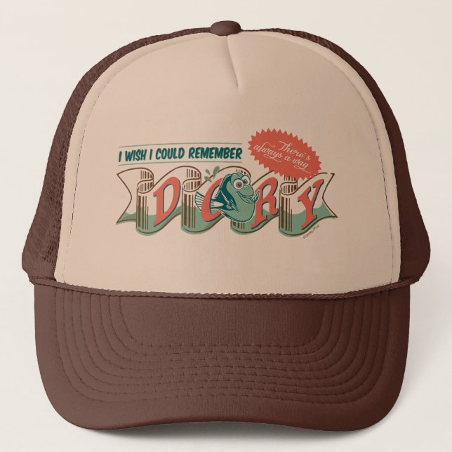 Dory | I Wish I Could Remember Trucker Hat (Front)