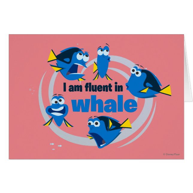Dory | Je suis Fluent in Whale (Devant horizontal)