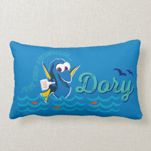 Dory Just Keep Swimming Lumbar Pillow