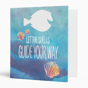 Dory Let the Shells Guide Your Way Binder
