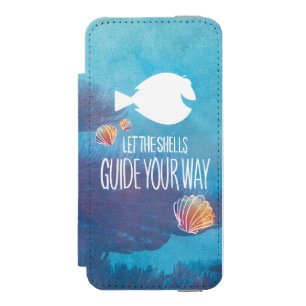 Dory   Let the Shells Guide Your Way Incipio Watson™ iPhone 5 Wallet Case