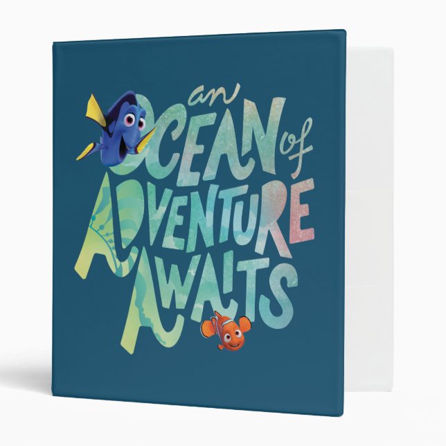 Dory & Nemo | An Ocean of Adventure Awaits Binder (Front/Inside)