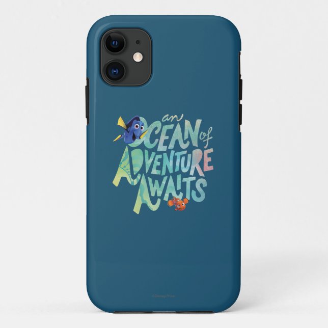 Dory & Nemo | An Ocean of Adventure Awaits Case-Mate iPhone Case (Back)