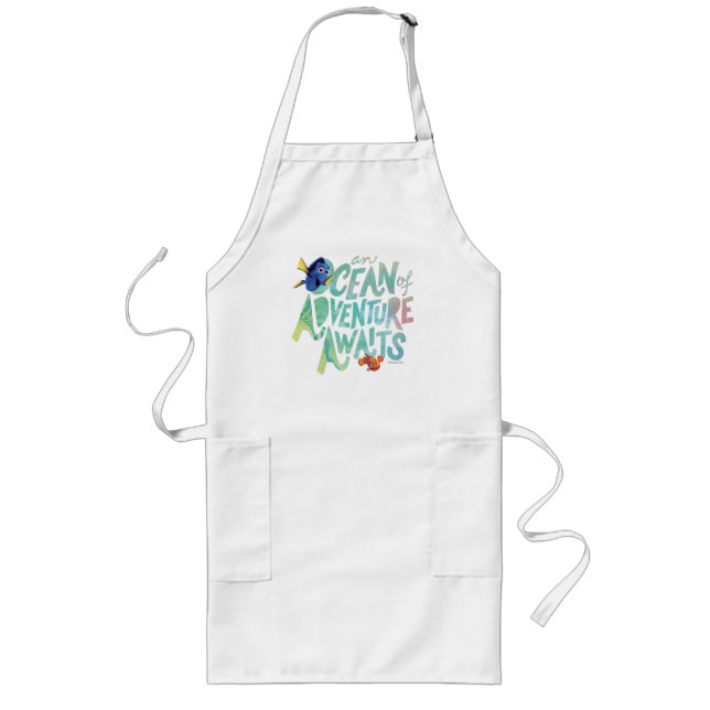 Dory & Nemo | An Ocean of Adventure Awaits Long Apron (Front)