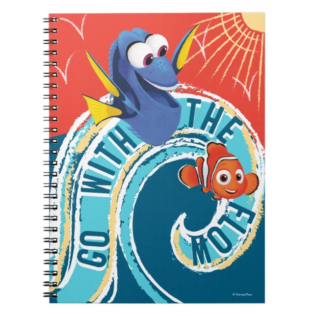 Dory & Nemo | Go with the Flow Notebook (Front)