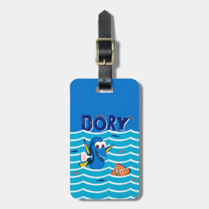 Dory & Nemo Love to Swim Luggage Tag