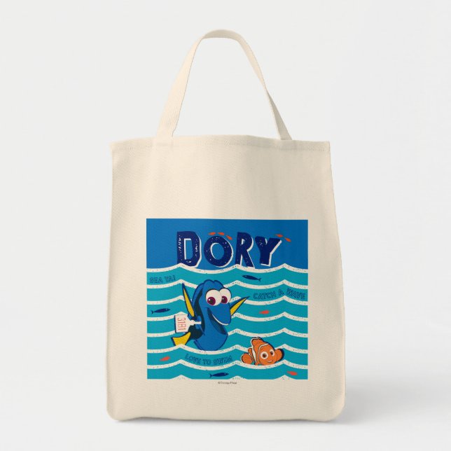Dory & Nemo Love to Swim Tote Bag (Front)