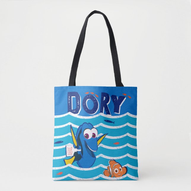 Dory & Nemo Love to Swim Tote Bag (Front)