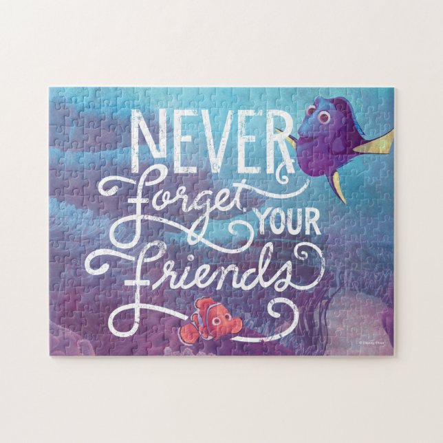 Dory & Nemo | Never Forget Your Friends Jigsaw Puzzle (Horizontal)