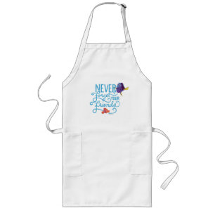 Dory & Nemo   Never Forget Your Friends Long Apron