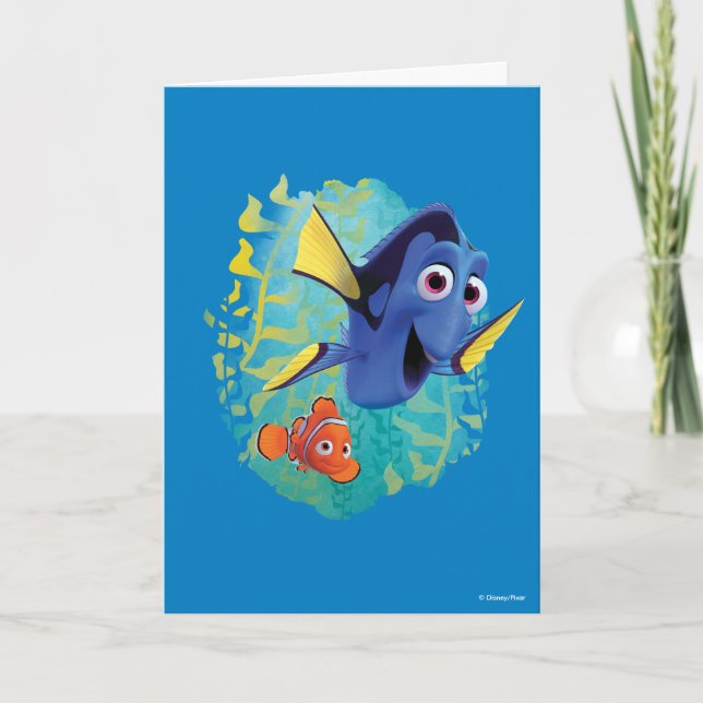 Dory & Nemo | Swim With Friends Card (Front)