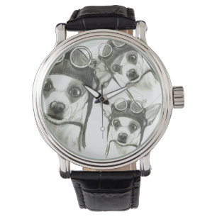 Dory the ChiWee(Tiny Chihuahua) by Carol Zeock Watch