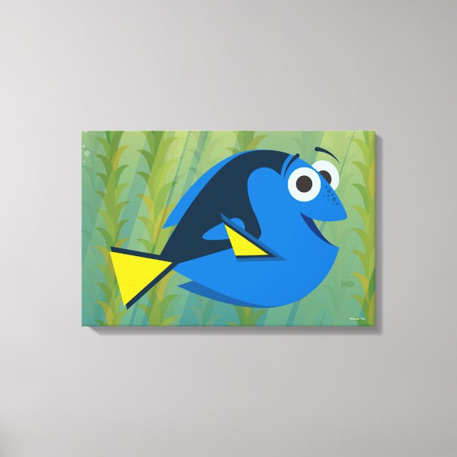 Dory | We Swim! Canvas Print (Front)
