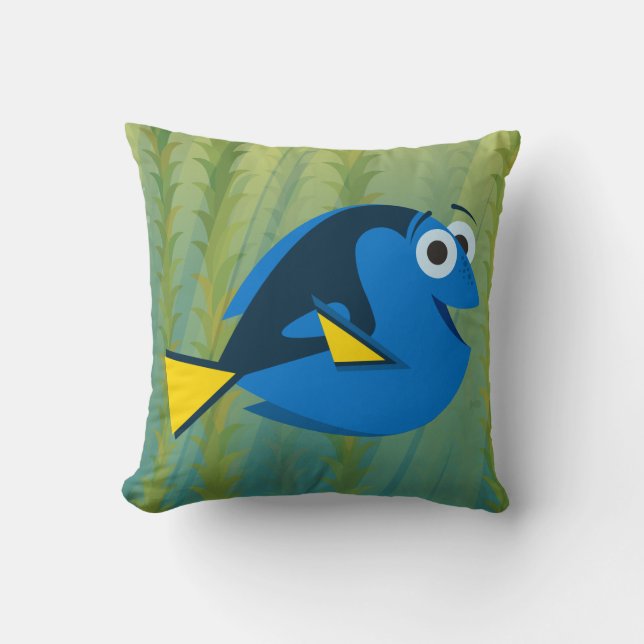 Dory | We Swim! Throw Pillow (Front)