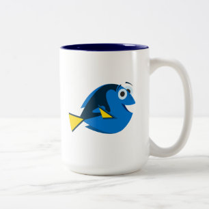 Dory We Swim! Two-Tone Coffee Mug
