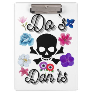 Do's and Don'ts Clipboard