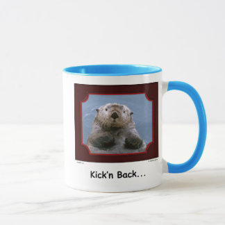 "Dos de Kick'n !" Tasse de loutre de mer