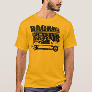 Dos de Pontiac Fiero dans le T-shirt de graphique