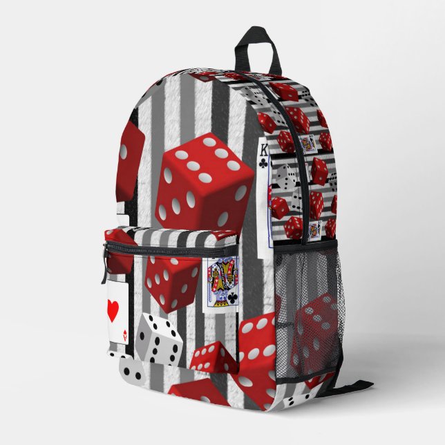 Dos Imprimé Imprimer Couper le dés du sac à coudre (Coin arrière droit)