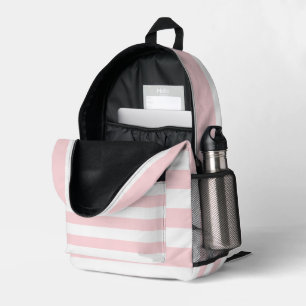 Dos Imprimé Imprimer Couper Sac à coudre rose et blanc