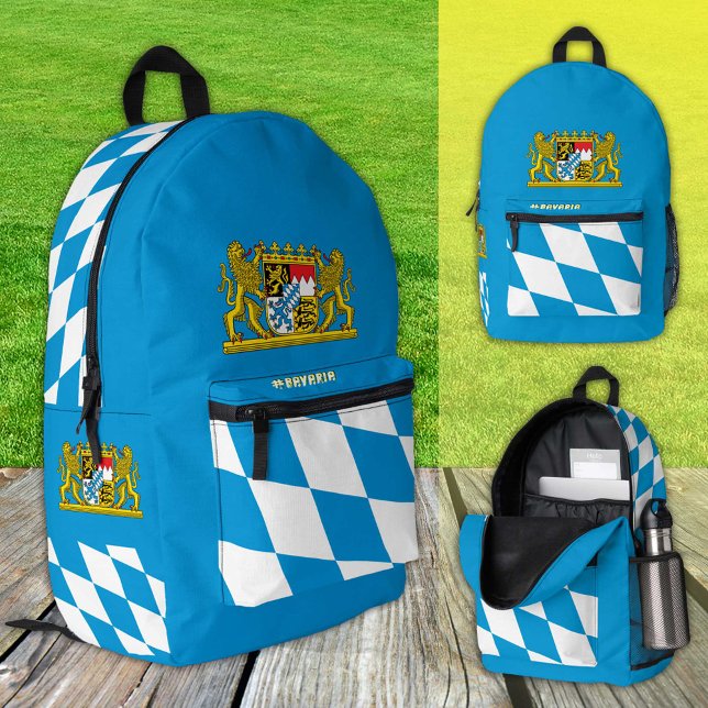 Dos Imprimé Patriotique Bavière sac à dos, Allemagne, drapeau  (Créateur téléchargé)