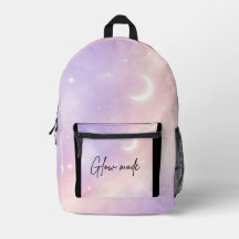 Sac à coudre et à couper avec impression de brume 