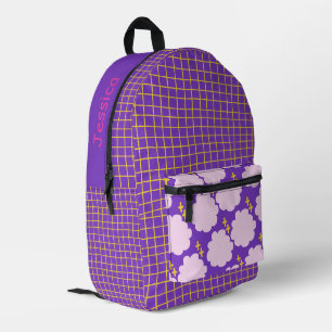 Dos Imprimé Sac à personnaliser avec impression de couleurs am