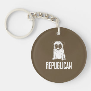 dos lover design unique cute keychain