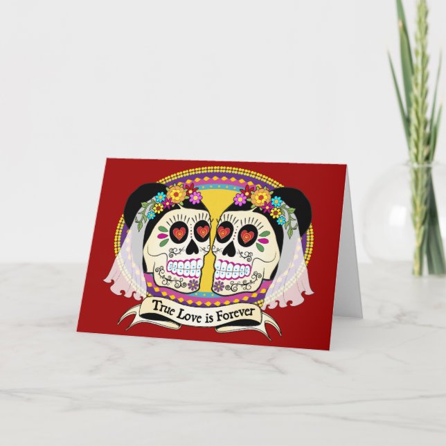 Dos Novias (2 Brides) Card (Front)