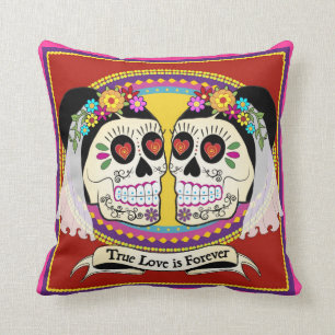Dos Novias (2 Brides) Personalized Keepsake Pillow
