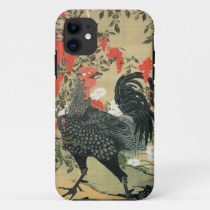 Doshoku Sai-e (14) Nanten Yukei-zu, Jakuchu ITO iPhone 11 Case