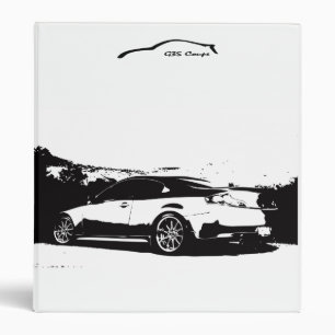 Dossier de classeur de coupé d'Infiniti G35