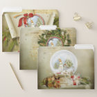 Guirlande magique de renne de bonhomme de neige de